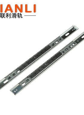 替换米思米KSRM45滑轨KSRT45线性抽屉滑轨IDD01-E27内滑滑轨