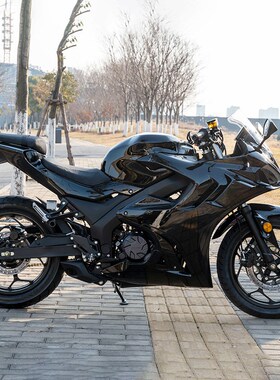 跨境出口DK200全新摩托车跑车国四电喷风冷6档单缸趴赛燃油机车