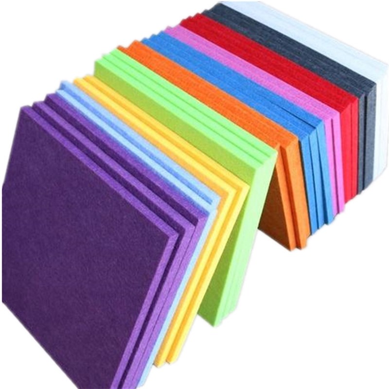 聚酯纤维吸音板幼儿园装饰隔音板琴房架子鼓音乐室墙面吸声板9mm