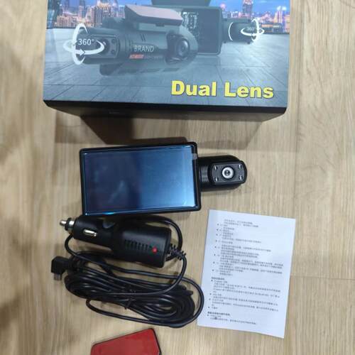 A68 双录3寸跨境行车记录仪1080P清夜视车载记录器hd car dvr