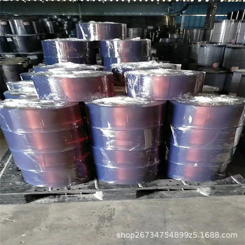 PVC透明防尘软帘仓库仓储软门帘高透明塑料隔断皮18cm*0.8mm胶帘