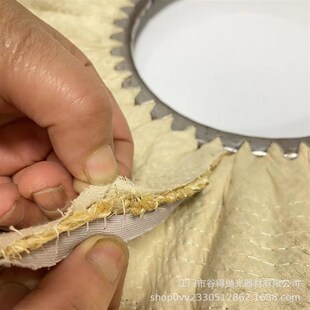 自动抛光机麻风轮不锈钢抛光打磨麻轮金属粗抛拉丝轮皱褶风麻轮