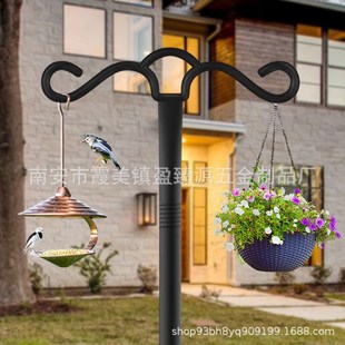 灯串杆跨境热销节日灯串支架庭院装 饰支撑户外露营G40串灯支架杆