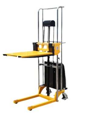 szhoular跨境BDDJS1500轻型堆高车电动叉车轻便型半自动升高车