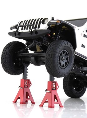 仿真RC模型金属千斤顶 1/18 SCX24攀爬车Traxxas TRX-4M 蚊车适用