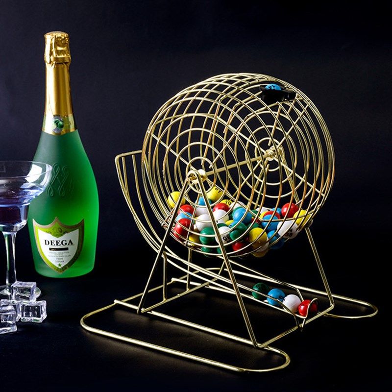 大号摇奖机抽奖年会婚宴BINGO游戏宾果司仪宴会活动摇号机75球