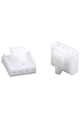 HY公母端子胶壳针座HY-4RY带扣胶壳 白色 空中对接连接器2.0mm