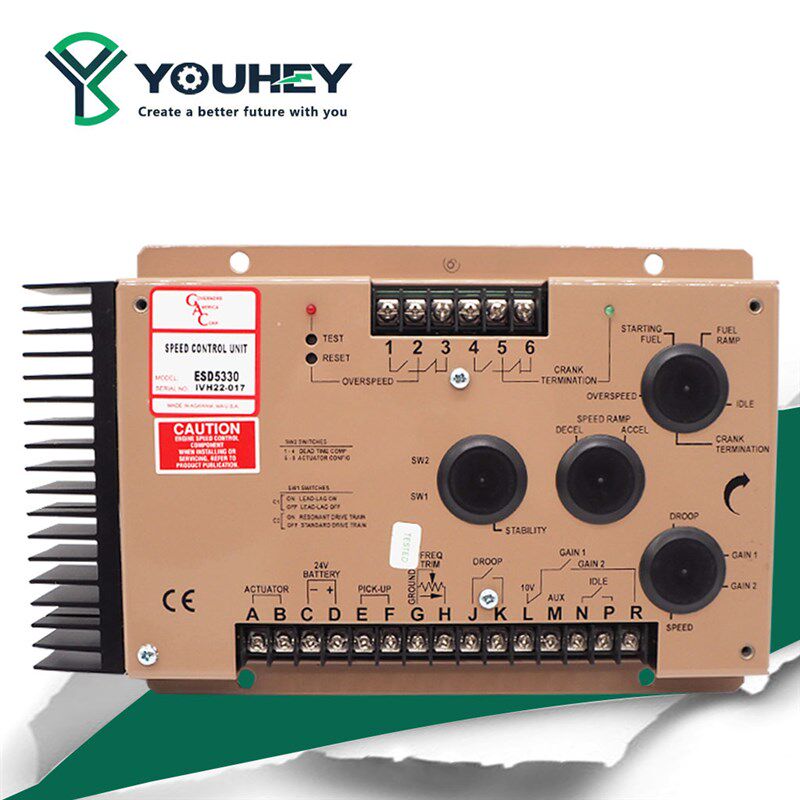 ESD5330 电子调速板减速变速调控制器模块 柴油机组发动机转速