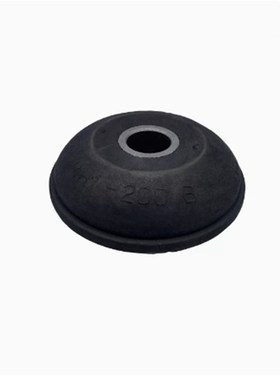 挖掘机配件适用于E200B机脚胶黑色 发动机减震胶