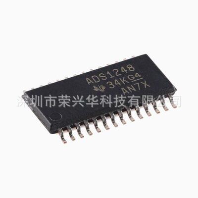 全新原装  ADS1248IPWR  ADS1248 封装 TSSOP-28 模数转换芯片