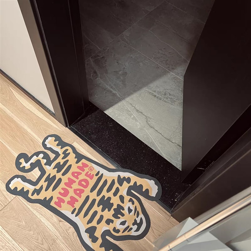 ma made硅藻泥轻薄款防滑备B胶户卫生间地垫卧室北极熊老虎鸭子