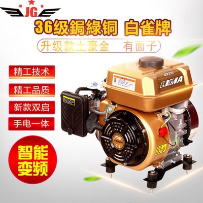 白雀牌48v6072v伏电动两轮二三轮车四轮轿车变频增程器汽油发电机