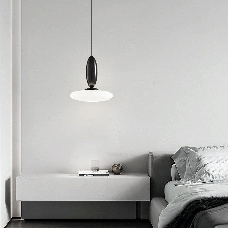 意式极简床头小吊灯2024设计师新款创意个性高级感房间全铜小吊灯