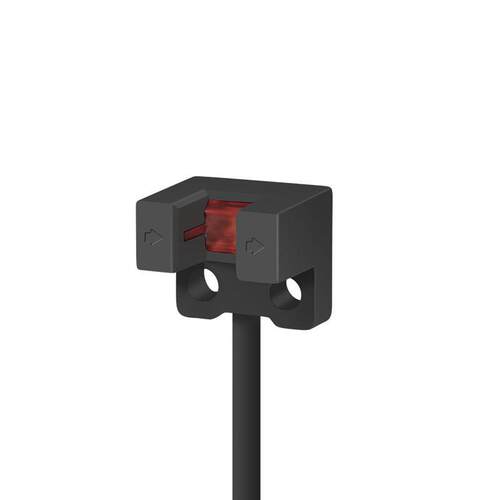 英伟通PM-L25槽型光电开关L型限位开关u型槽型传感器npn/pnp带线