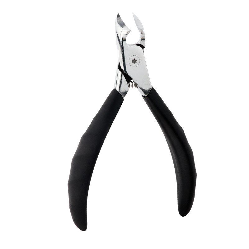 厂家不锈钢鹰嘴钳4件套装 双弹簧指甲钳嵌甲修脚钳套装甲沟钳工具