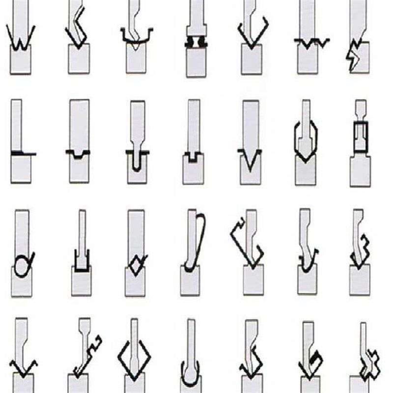 30度双折边 数控折弯机压平模具 折弯机下模 折弯机模具标准