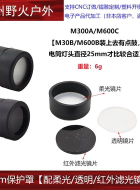 【电筒/红点保护罩】T1/T2/X300V/X400V/SRO/MRO电筒挡片防暴保护
