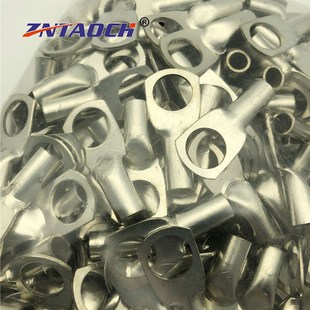 铜鼻子JG16 12纯紫铜接线鼻子铜线耳16平方12螺丝铜接头电线连接