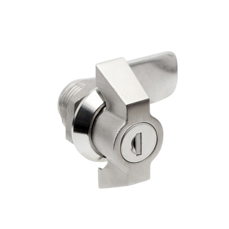 供应不锈钢MS408-1-S机柜锁  MS714-3-S控制柜锁 MS714-2-S