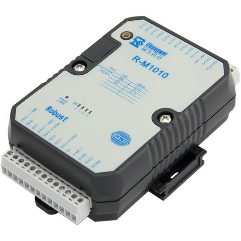 8路模拟量输入2路模拟量输出4路开关量输出模块 0-10V电压采集