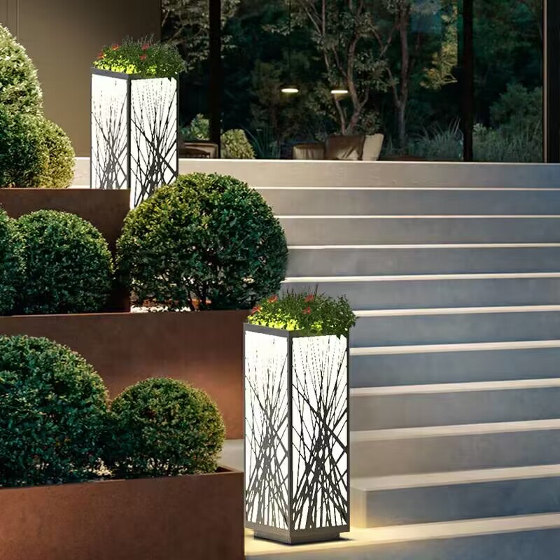 太阳能草坪灯景观庭院灯小区过道C花架装饰灯户外氛围灯花园公园