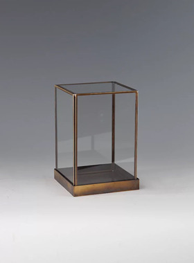 新中式装饰品工艺品摆件玻璃罩客厅I家居酒店样板房别墅摆件