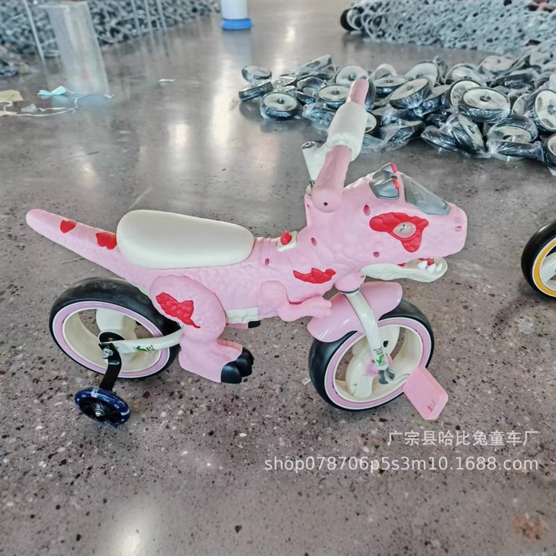 儿童恐龙平衡车3一6p岁婴幼儿宝宝学步车无脚踏滑步可坐两轮滑行