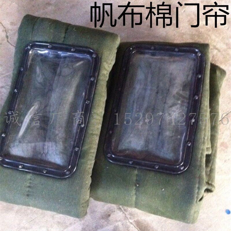 超市隔热帆布棉门帘 厂房挡风空调加厚布帘M隔音隔断车间防尘爆款