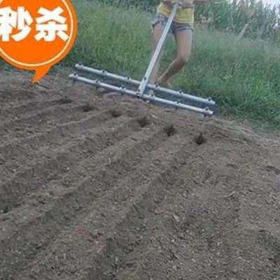 大蒜开沟器农用工具家t种菜种z植播种机N栽蒜机拉沟起垄小型农