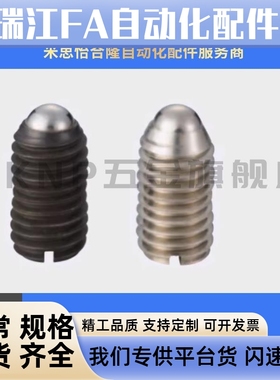 一字槽球头柱塞C-BPES/BPEU3/4/5/6/8/10/12/16