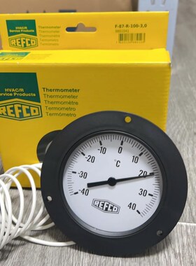 原装威科 REFCO轴向指针温度控制器表F87-R-100-7.5 4.5 3.0 1
