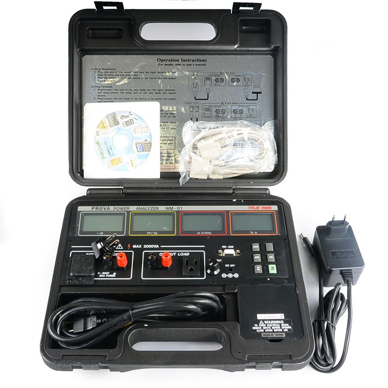 WM-01 02 WM-03瓦特功率表可记录瓦特功率计量仪数据记录功率计