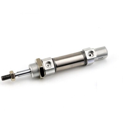 不锈钢迷你气缸MI16X25X50X75X100X125X150X200X300-SU-SCA