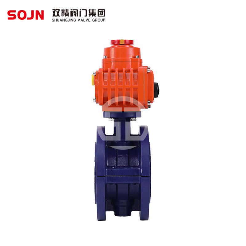 【法兰蝶阀d】电动衬氟蝶阀 不锈钢工业垂直板式法兰蝶阀