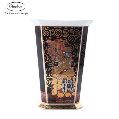 德国Goeel进口陶瓷礼品花瓶欧式摆件客厅玄关家居装Z饰Klim