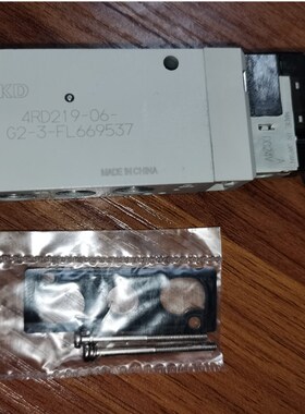 4RD219-06-G2-3-FL669537天行艾尔发机械手原装配件CKD24V电磁阀