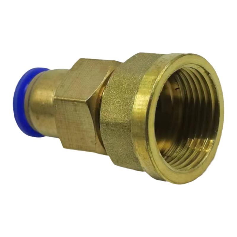 DN25内螺纹PU气管快插接头 G1寸内丝接6MM~16MM气动快接 PCF直通