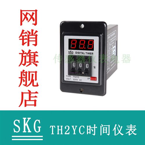 SKG   TH2YC 时间继电器    二组继电器输出  厂直发