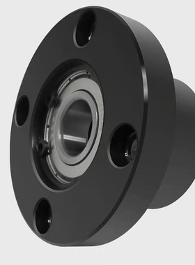 轴承座组件带扣环双轴承座固定支座BGRBB6804Z圆法兰衬套型轴承座