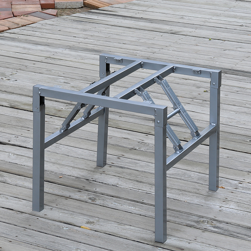正方形餐桌架 折叠桌腿v 支架 桌架子 餐台架子 桌子腿
