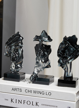 北欧抽象人物艺术摆件酒t柜玄关家居电视柜装饰办公室桌面饰品