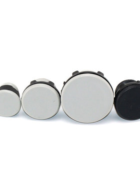 信号灯按钮开关面板塞Y090 LAY37堵塞冒堵头灰色22mm按钮孔塞堵头