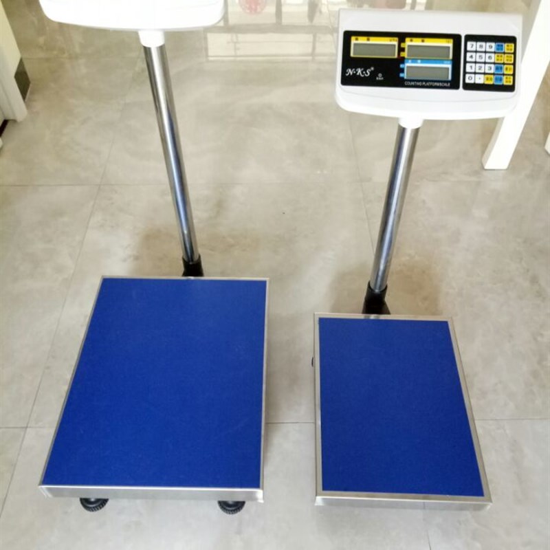 怡雪NKS电子称高精度计数称工业台秤磅秤50/60/75/100/300kg/1g2g