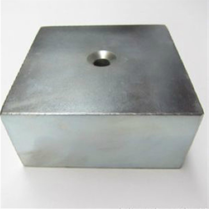 强磁100x100x50mm 钕铁硼强力磁铁 磁钢 超强 长方形100*100*50mm