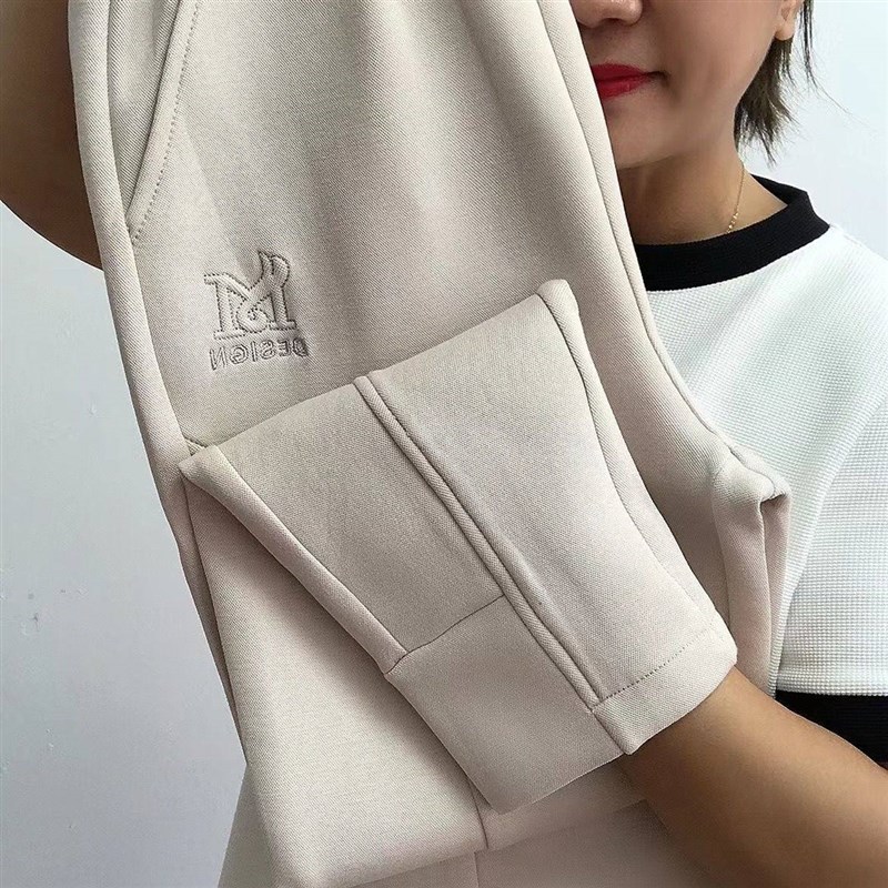 重磅新款黑色哈伦裤女春秋宽松显瘦休闲裤小脚萝卜裤子女运动卫裤
