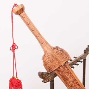 桃木剑轩辕剑古剑五雷剑木雕挂件E新居老宅商铺开业办公室摆件