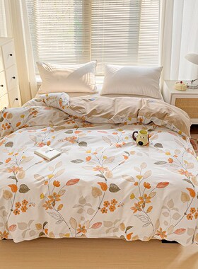 60支全棉被套g单件定制订做卡通斜纹被罩加大220x240x260x230