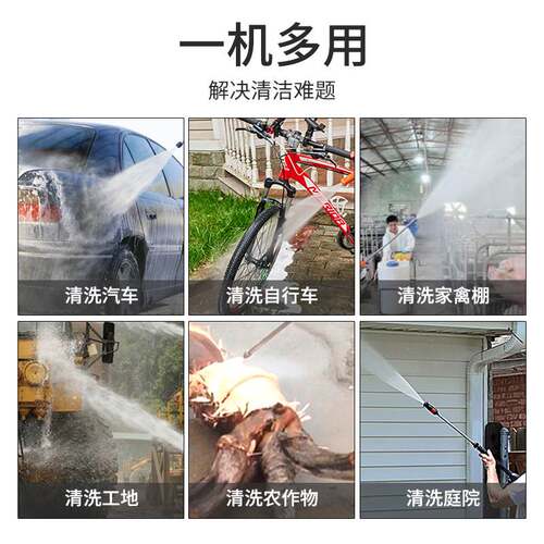 P170铝斜盘泵 清洗机配件零B件 汽油机动力泵柱塞泵 白色款