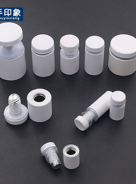 广告钉不锈钢玻璃相框固定304装C饰钉固定亚克力支撑配件 加长丝