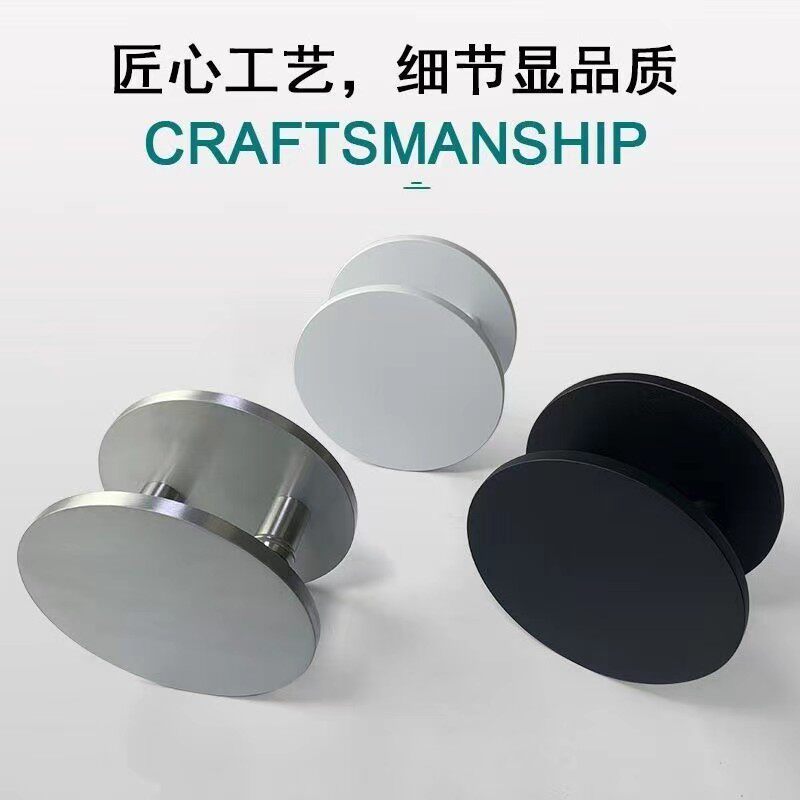 个性定制a字母LOGO大门拉手圆形玻璃门把手推拉移门扶手柄现代简